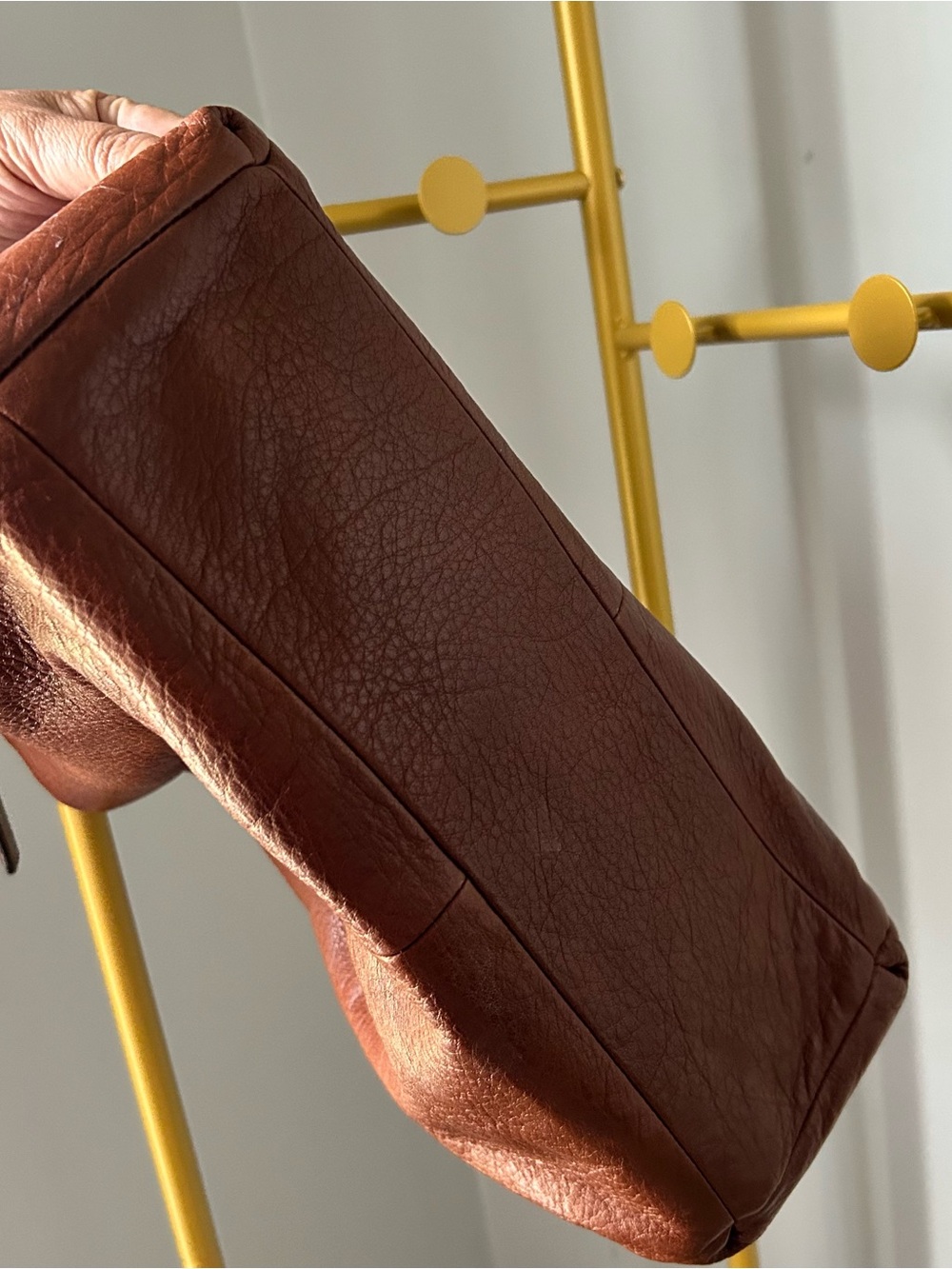 Vintage Coach Madison Phoebe Shoulder Bag Brown leather and gold hardware 26224 - Picture 7 of 11